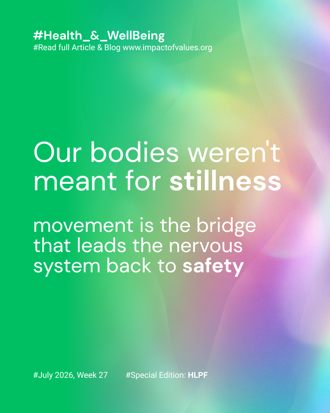 Health & Wellness (Jul 03)
