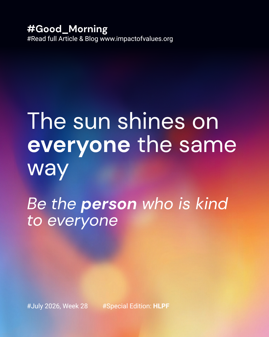 Morning Motivation (Jul 08)