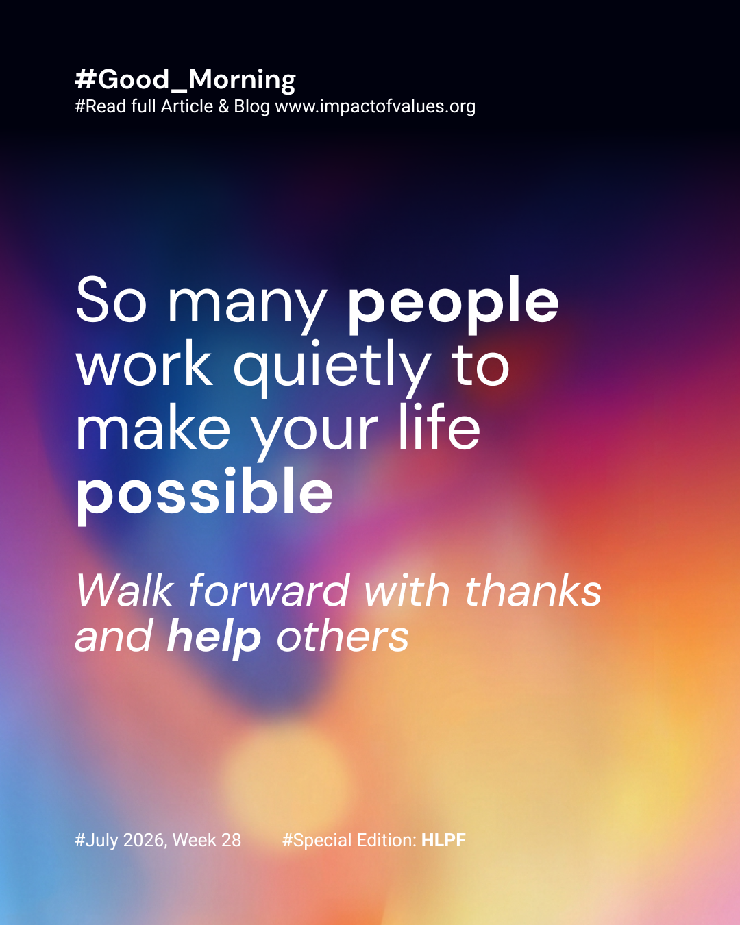 Morning Motivation (Jul 09)