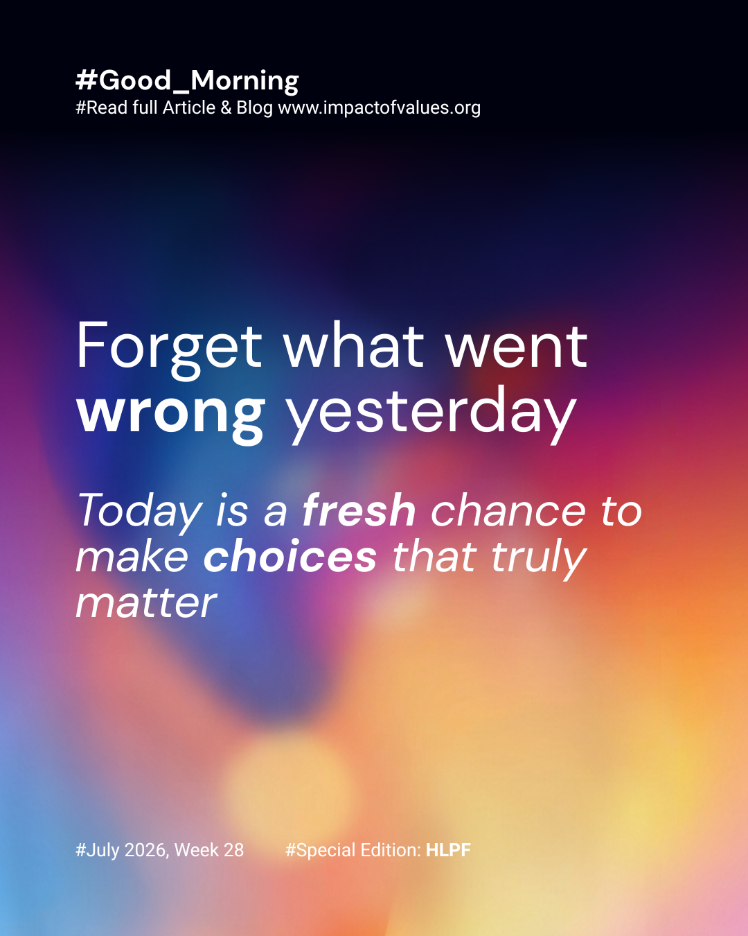 Morning Motivation (Jul 10)