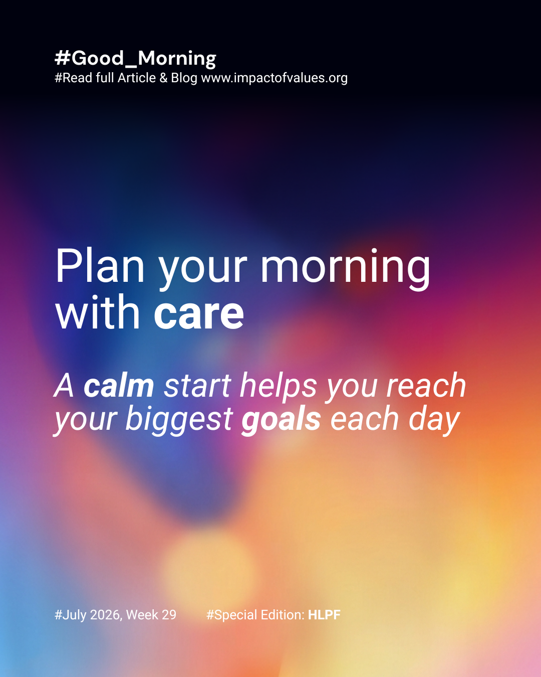 Morning Motivation (Jul 14)
