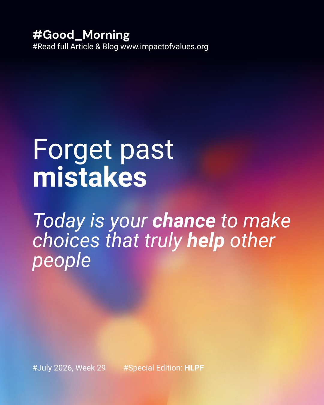 Morning Motivation (Jul 17)