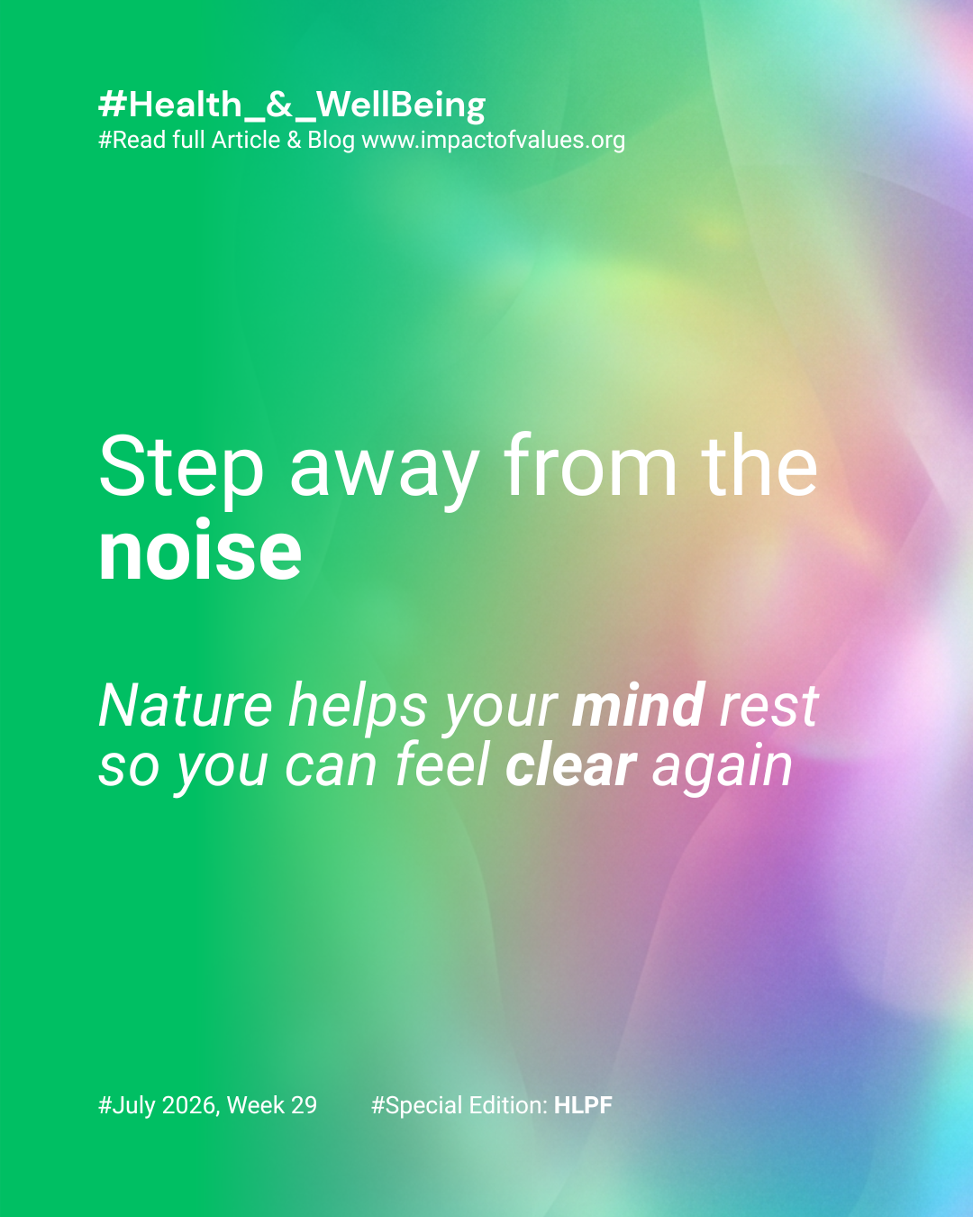 Health & Wellness (Jul 17)